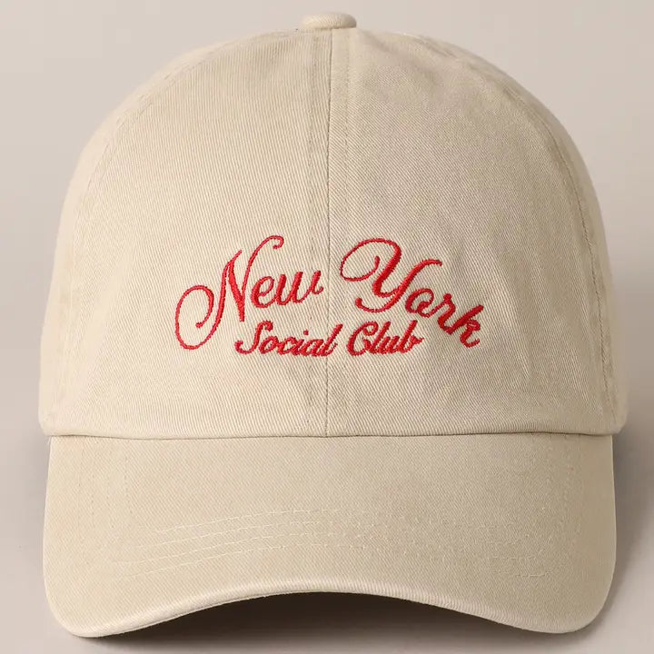  NEW YORK SOCIAL CLUB CAP
