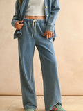  WASHED KNIT PANTS