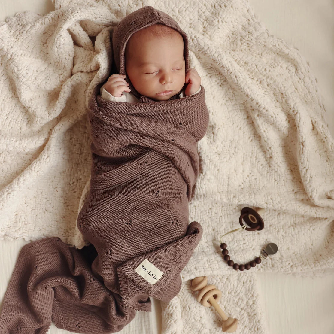  COTTON POINTELLE SWADDLE