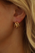  TRIPLE HOOP STUDS