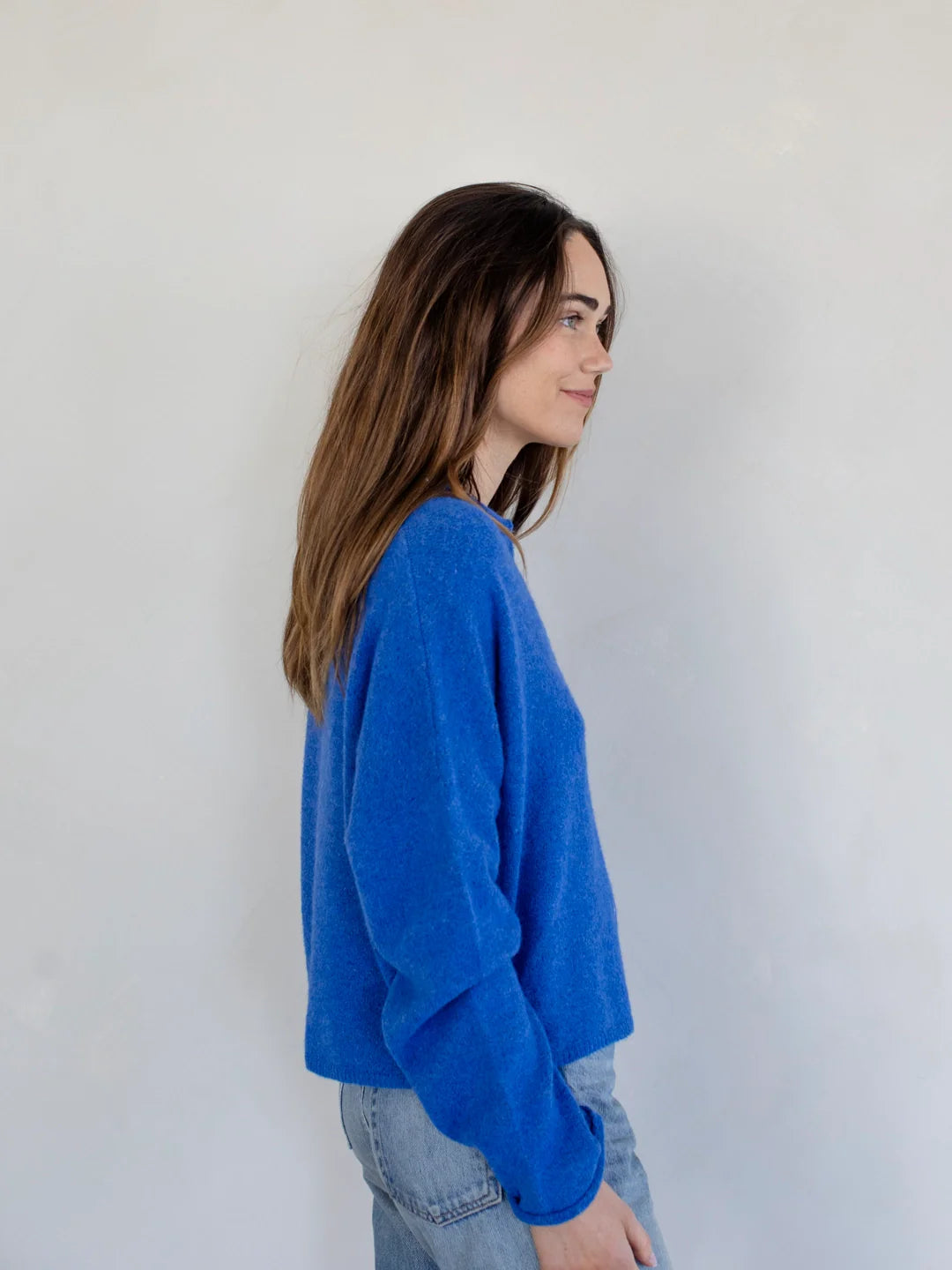  PIPER CARDIGAN- BLUE