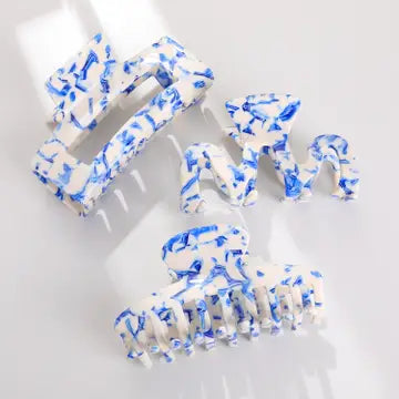  COASTAL BLUE ASSORTED CLAW CLIP