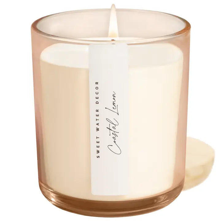  COASTAL LEMON CANDLE 12 OZ