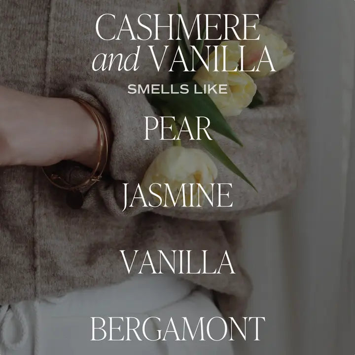  CASHMERE AND VANILLA 12 OZ CANDLE