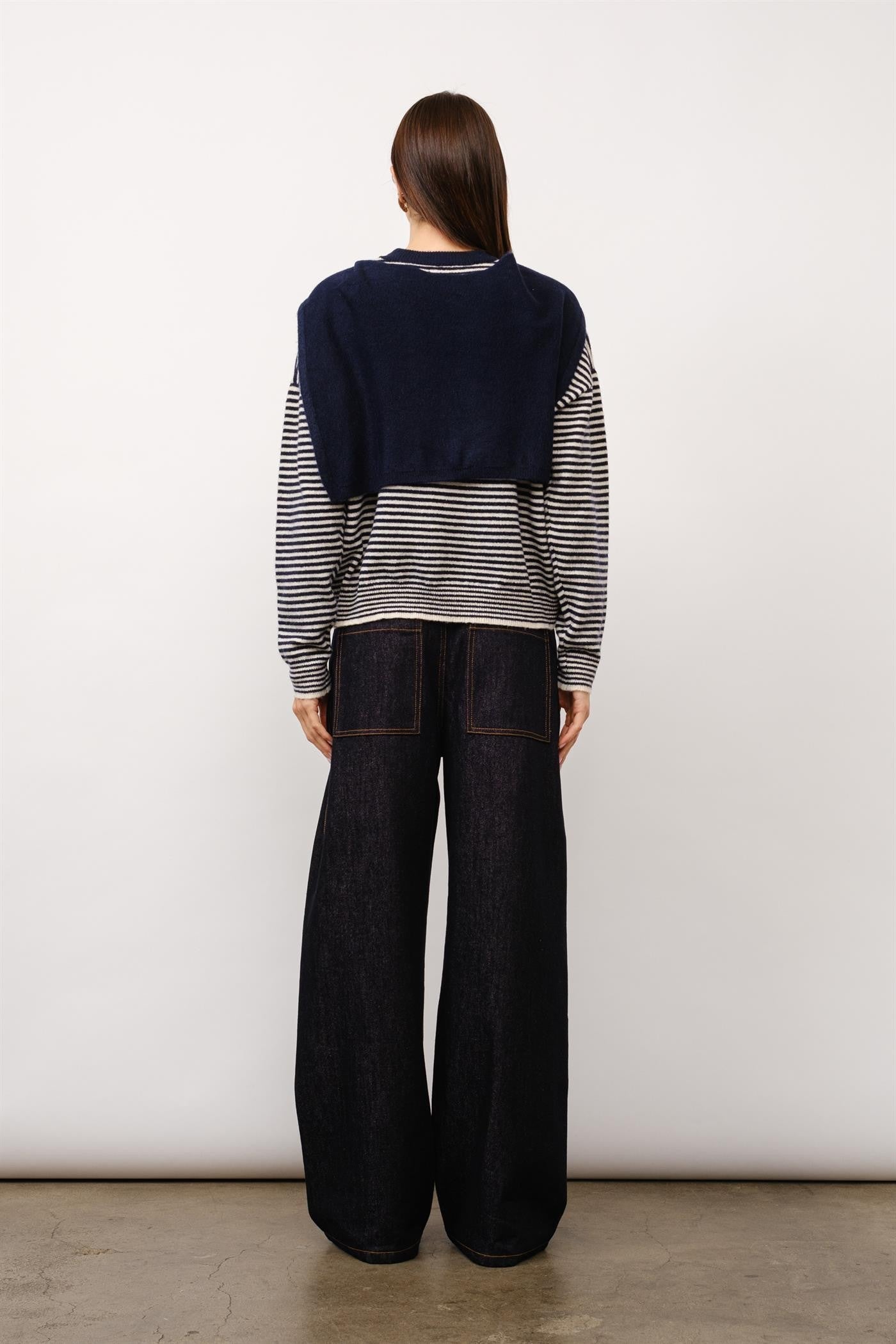  KATE STRIPED SWEATER