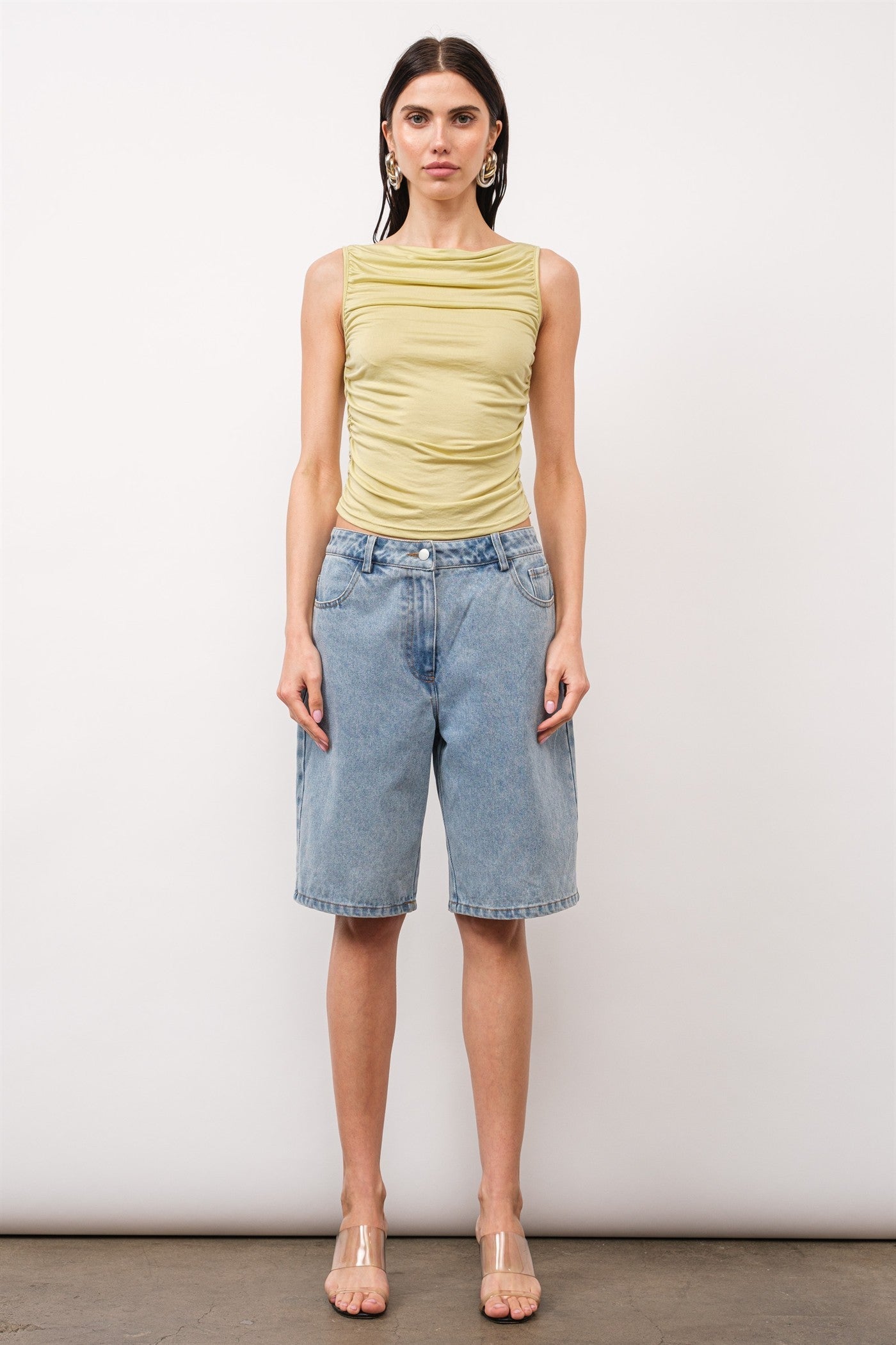  CHARLIE RUCHED TANK
